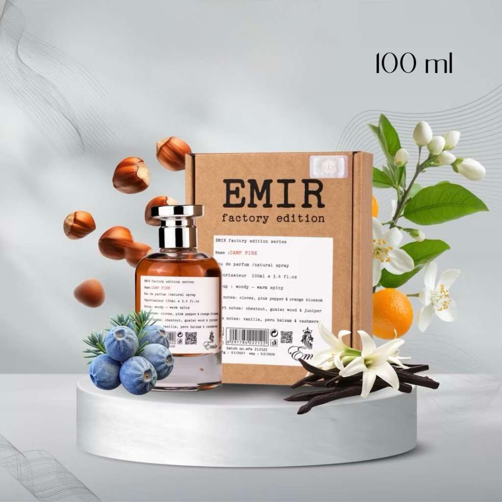 Parfum Emir Camp Fire Eau De Parfum 100 ml