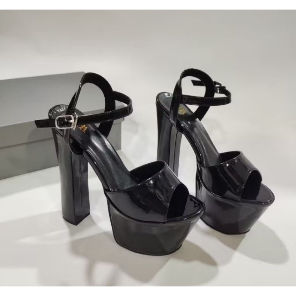 High heels 17cm glossy premium