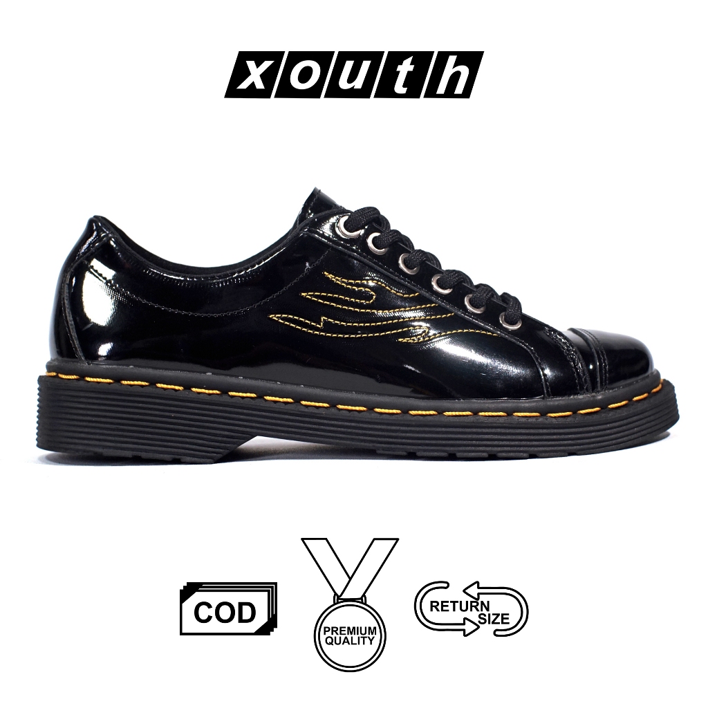 enema vintage blackgloss - boot xouth