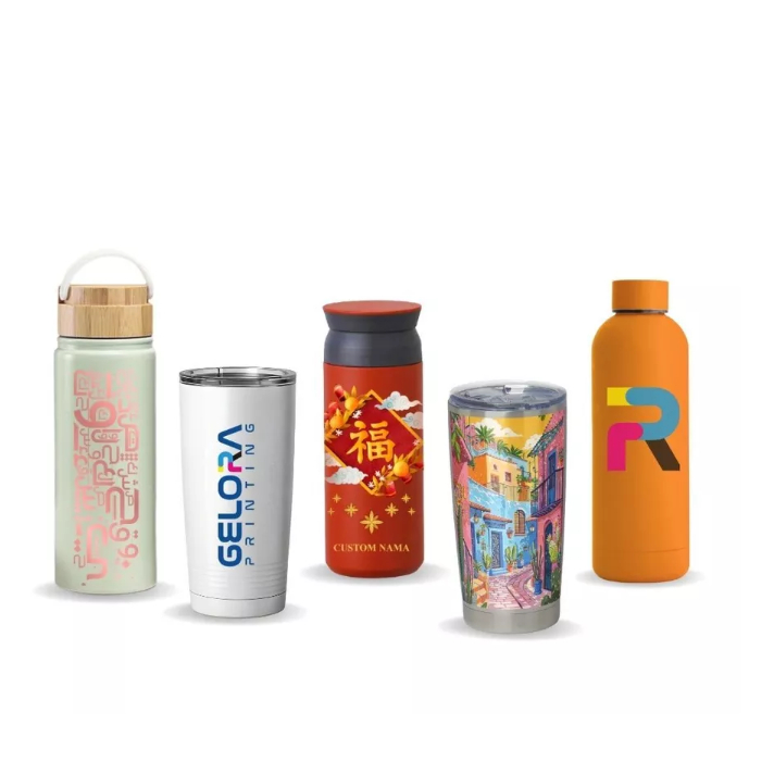 CuCustom Tumbler Gelora Printing | Tumbler Insert Paper, Plastik, Termos Vacuum, Niagara