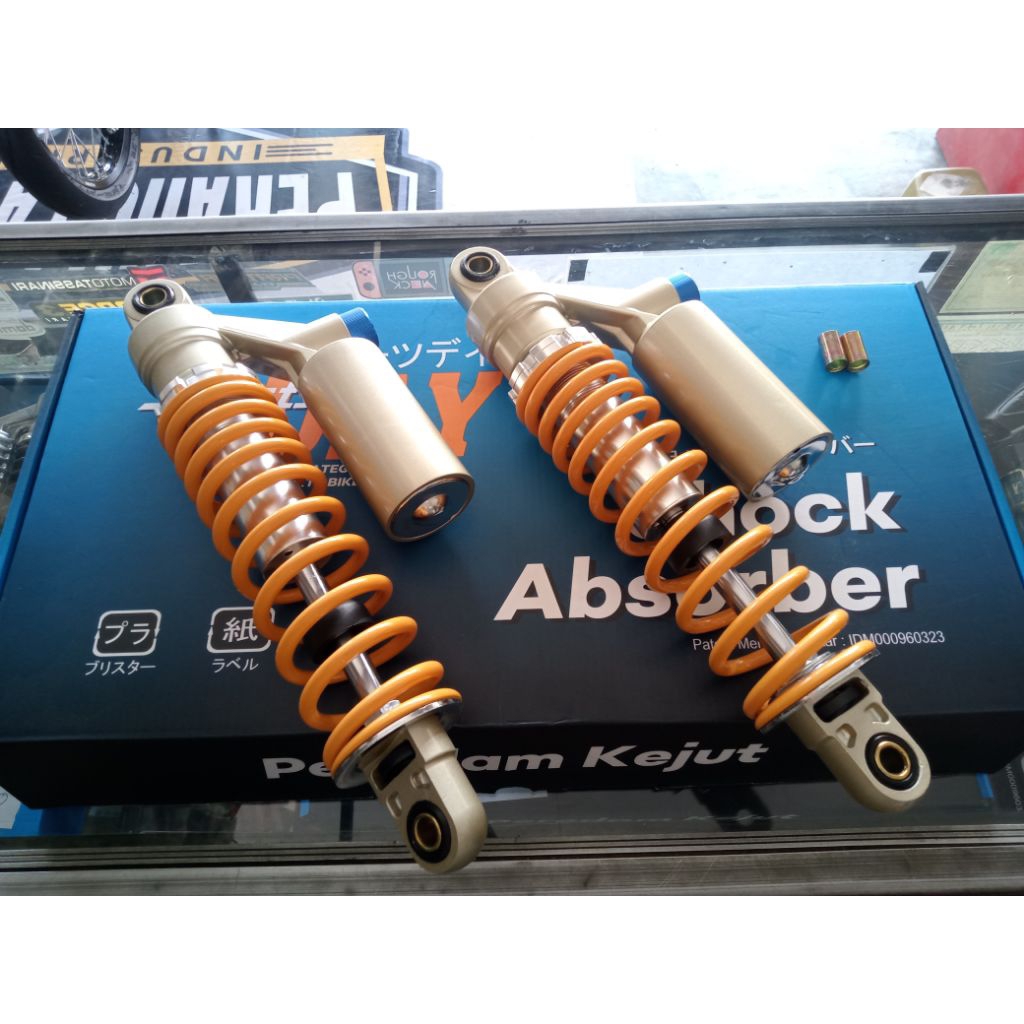 Shock Belakang Day Model Showa Pir Kuning 32 Shock Belakang Merk Day