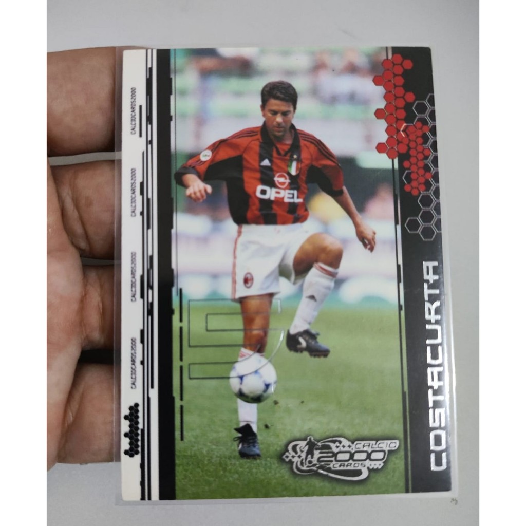 Costacurta AC Milan Itali - Kartu Calcio 2000