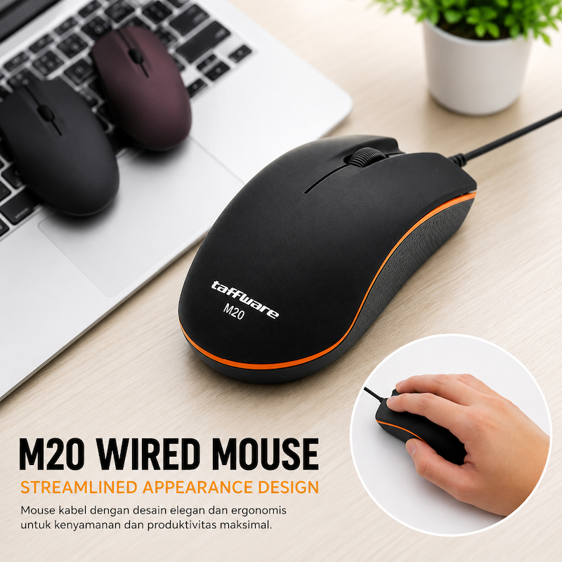 Wired Mouse USB 800DPI Mouse Kabel Mouse Wired Kabel RGB LED Mouse Perlengkapan Coumputer