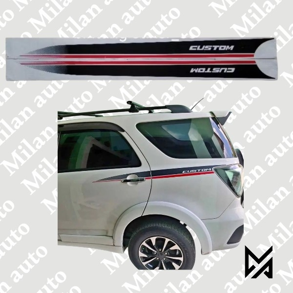 Stiker Daihatsu Terios Custome