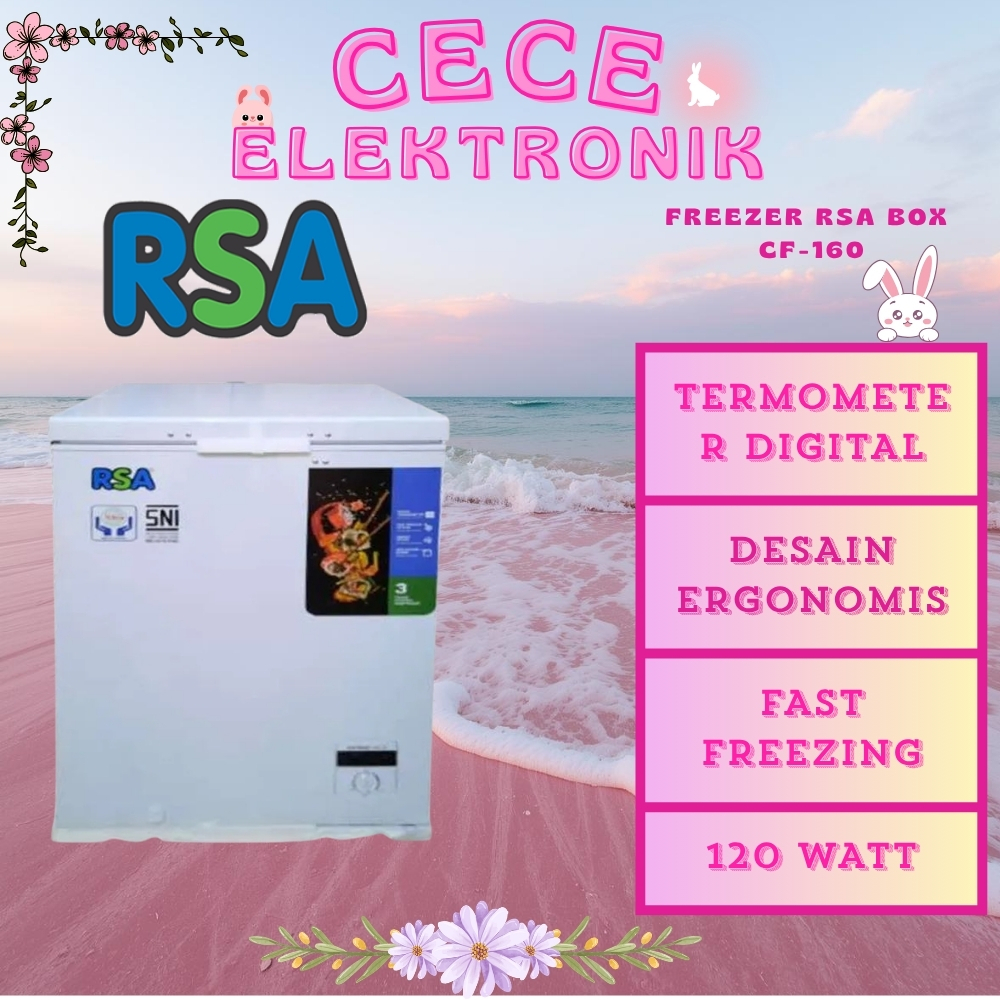 RSA CHEST FREEZER 144 LITER CF-160