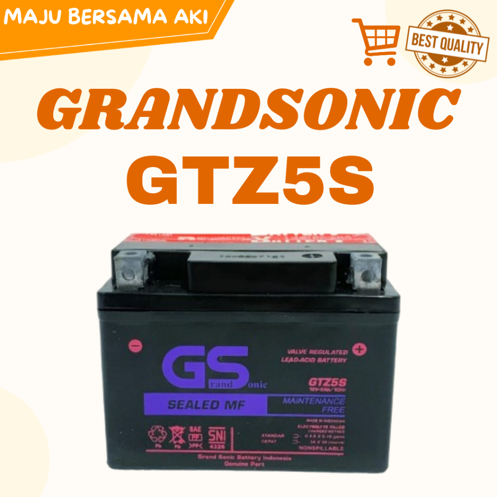 Aki Motor Honda Vario 110 GTZ5S GS Accu MF