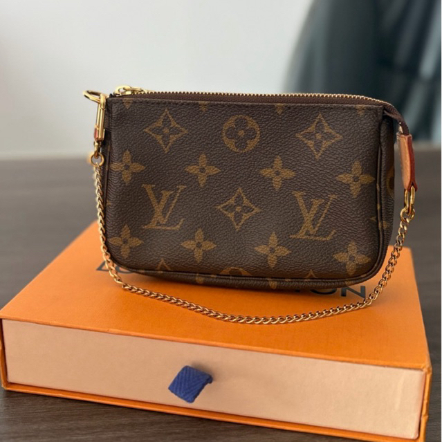 Authentic LV Mini Pochette 2021 w/box & entrupy