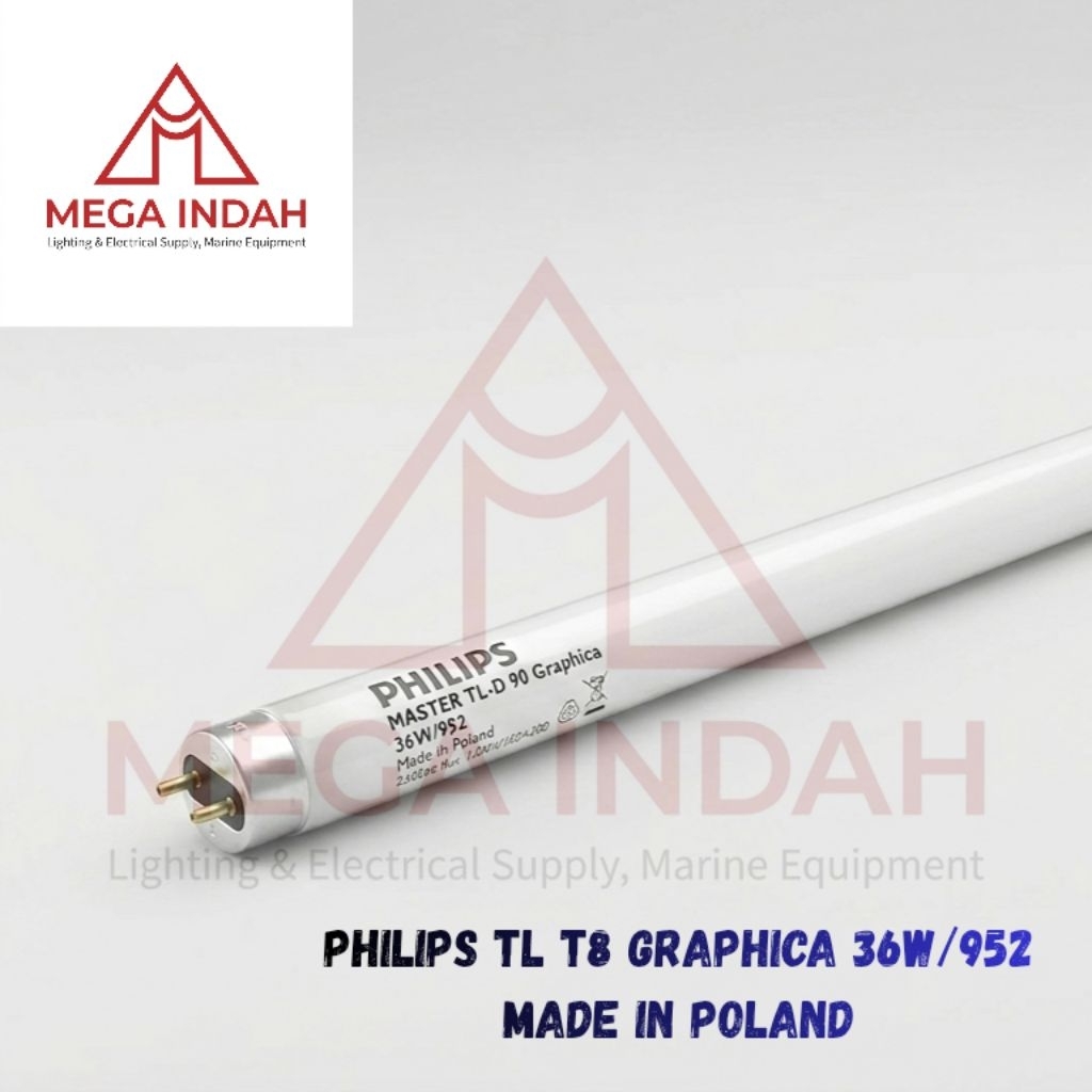 Philips Lampu TL T8 Graphica 36W / 952 Made in Poland