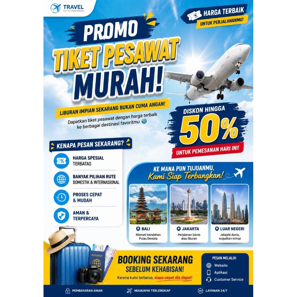 TIKET PESAWAT