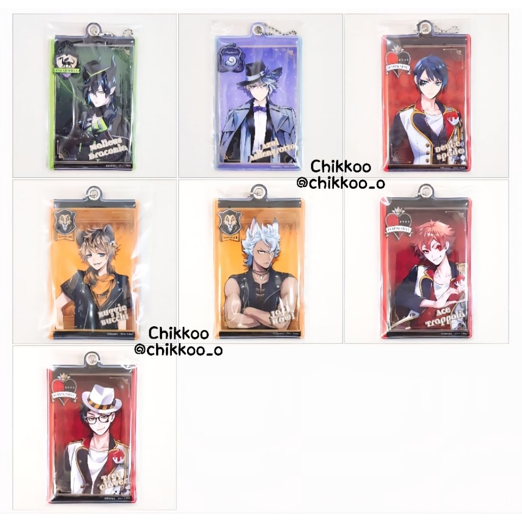 Twisted Wonderland ID Card Pass Case Charm