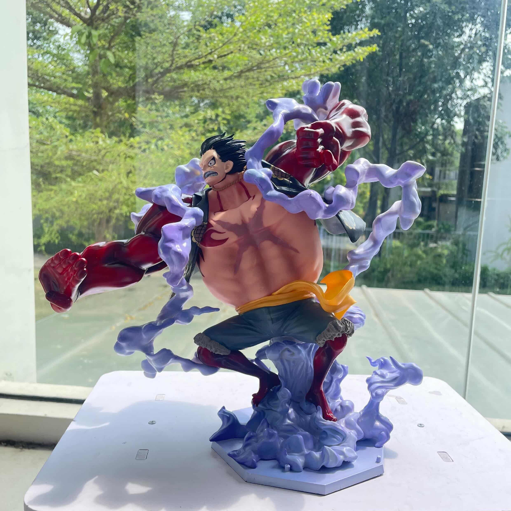 Figure Luffy Gear 4 Boundman Wano Kuni Edition 29cm Box + Blister