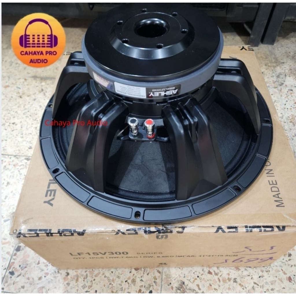 Speaker Ashley LF15V300 Original LF 15V300 15 Inch Voice Coil 3 Inch