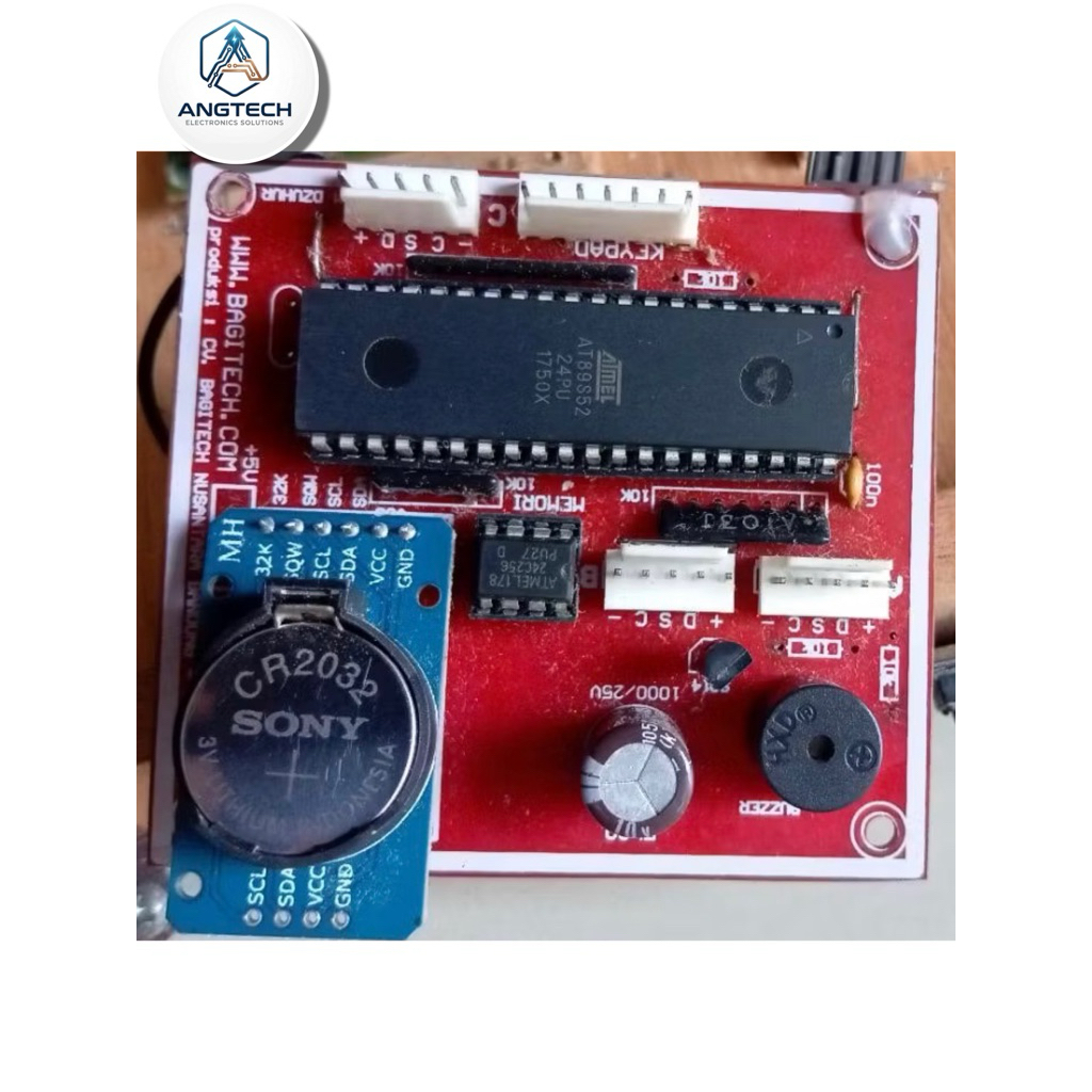 mesin jam sholat digital modul controller jam sholat