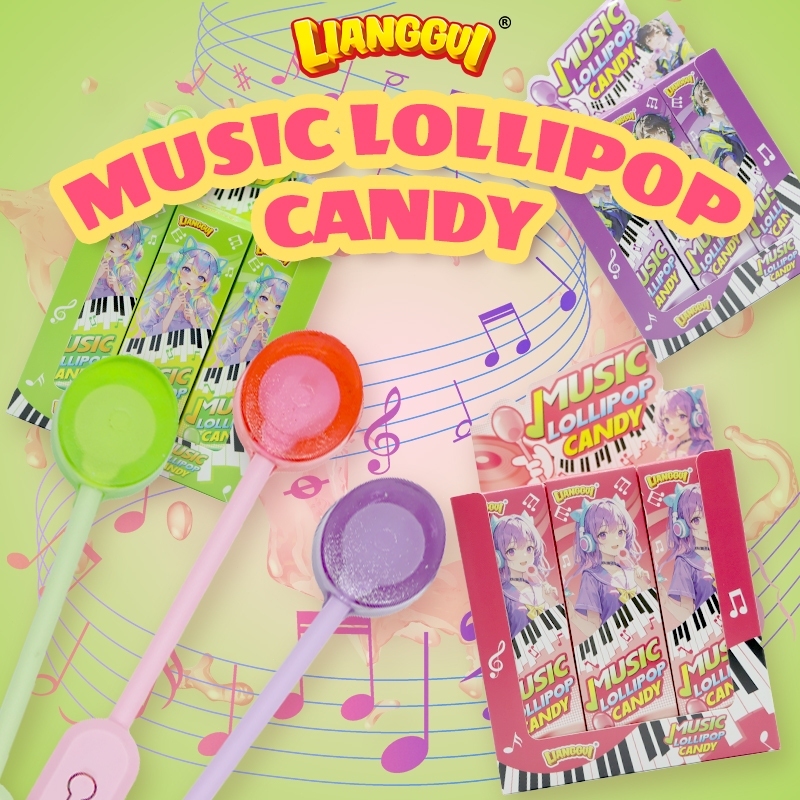 Lolipop Musik HALAL - Mainan & Cemilan Anak Unik Music Lollopop Candy Permen Keras Yang Menyenangkan