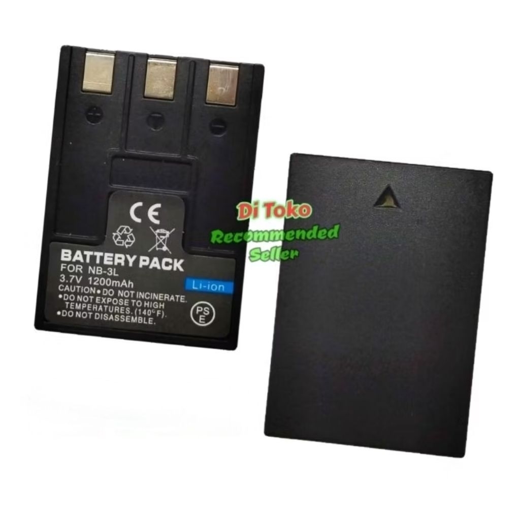 Ready - Battery For Kamera Canon Digital IXUS I IXUS II  IXUS i5 IXUS Iis IXUS Batre NB-3L 700 IXUS 