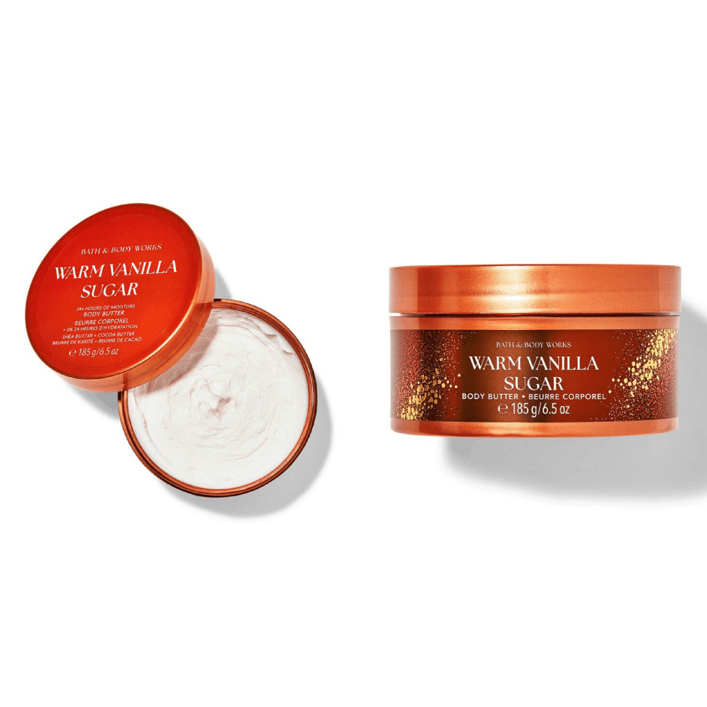 BBW Warm Vanilla Sugar Body Butter 185g Original Bath and Body Works