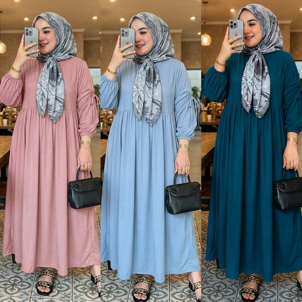 Dress Alina Lace Rayon Premium // Dress Rayon Polos // Dress Rayon Premium // Dress Polos // Mia Gal