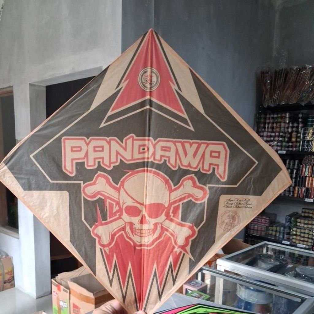 Layangan Seot super cap jago sablon isi 50pcs