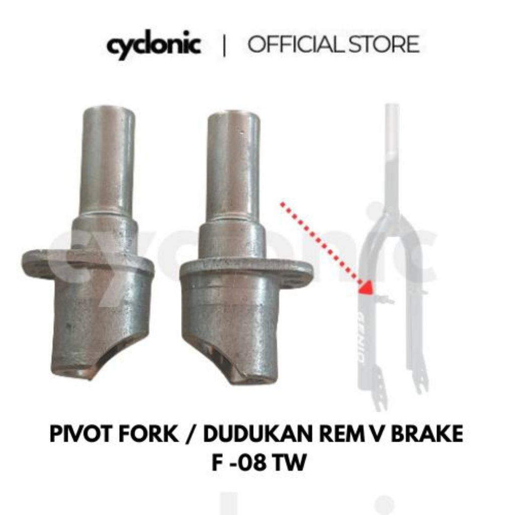 Pivot Fork / Dudukan Rem V Brake Sepeda Vintage Jadul