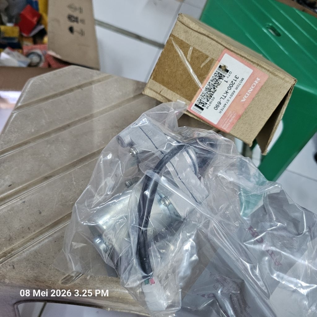 Dinamo stater assy honda supra/suprafit new. 31200-KTL-690