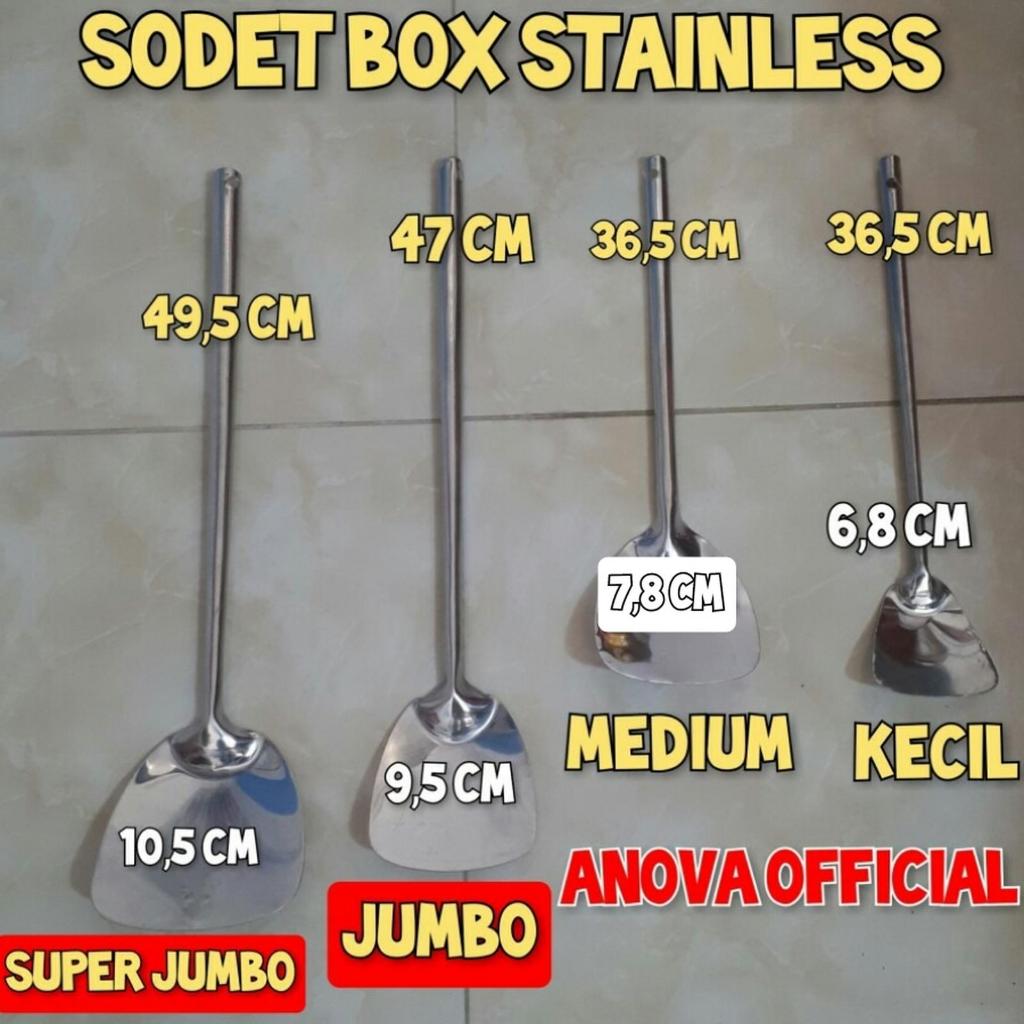 SODET STAINLESS . SODET BOX .