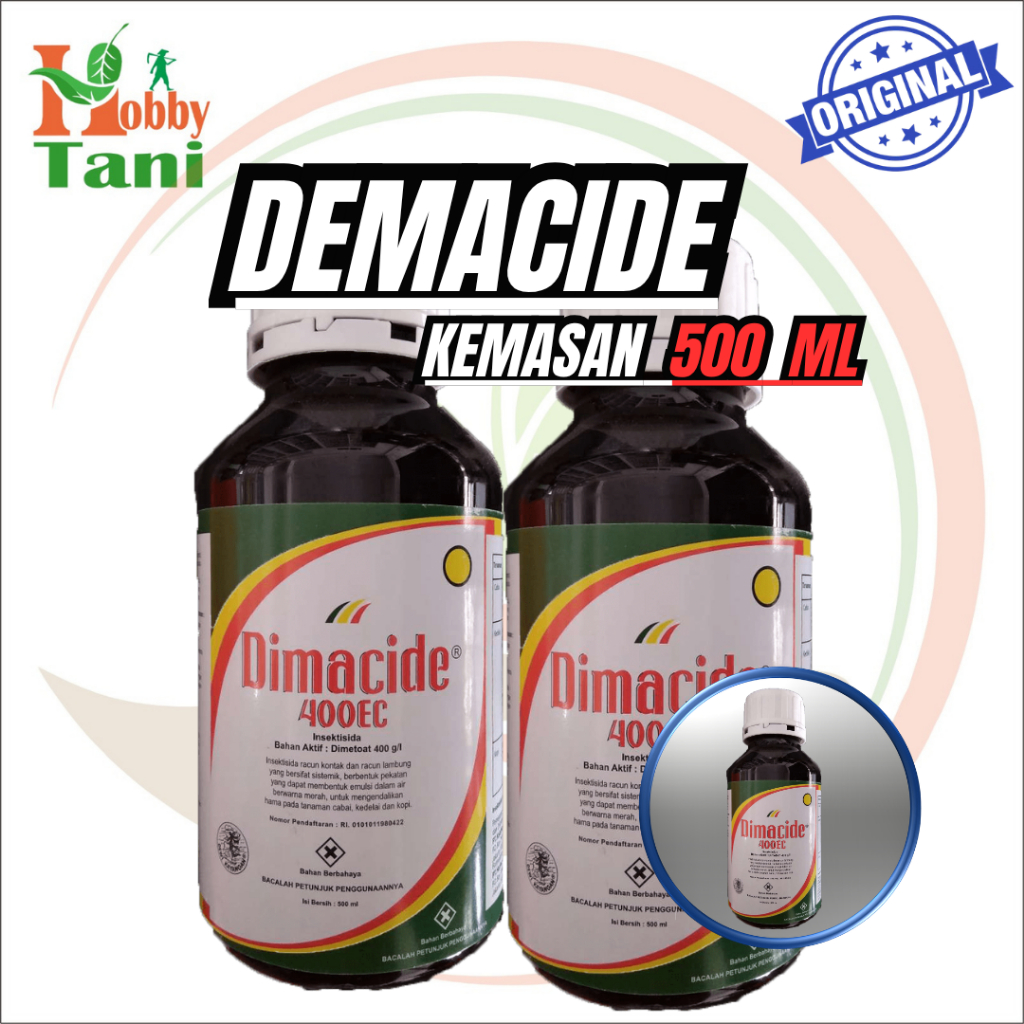 Demacide Dimacide 400 EC 500 ml Obat Kutu Kebul Lalat Buah Kutu Buah