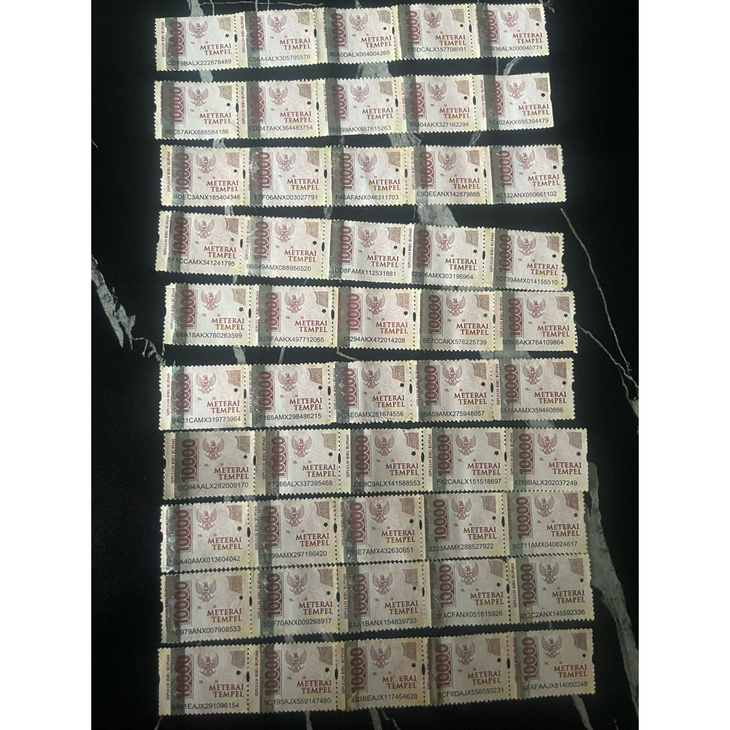 materai 10000 / materai 10000 asli pos