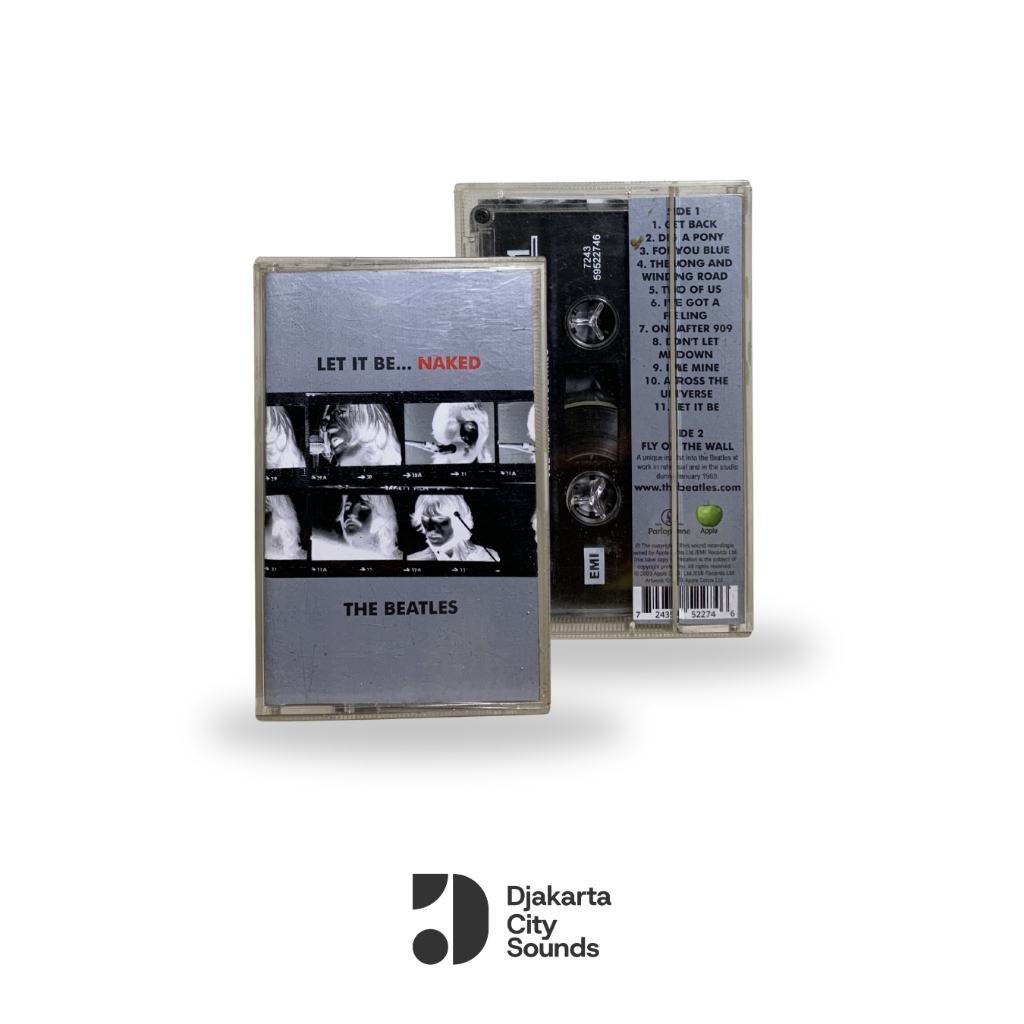 Kaset Pita The Beatles - Let It Be Naked (Cover Repro)