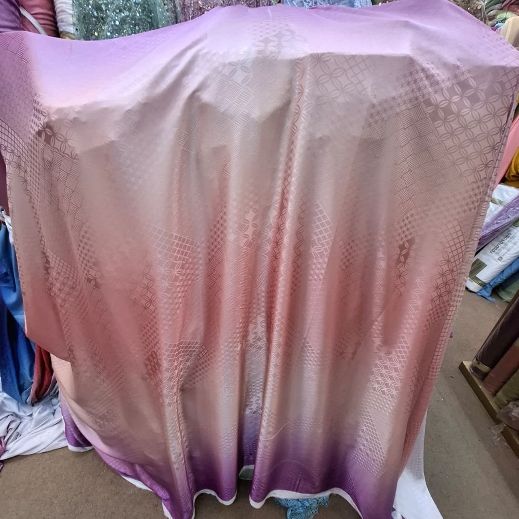 KAIN ARMANI JAQUAR GRADASI PRINTING