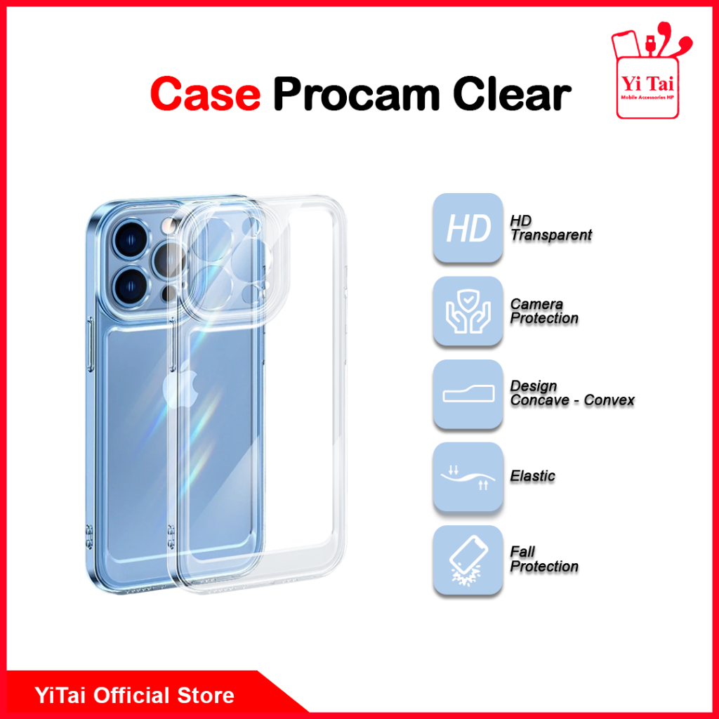 YI TAI - YC38 Case Procam Clear Realme Note 70 80 4G Yitai Indonesia