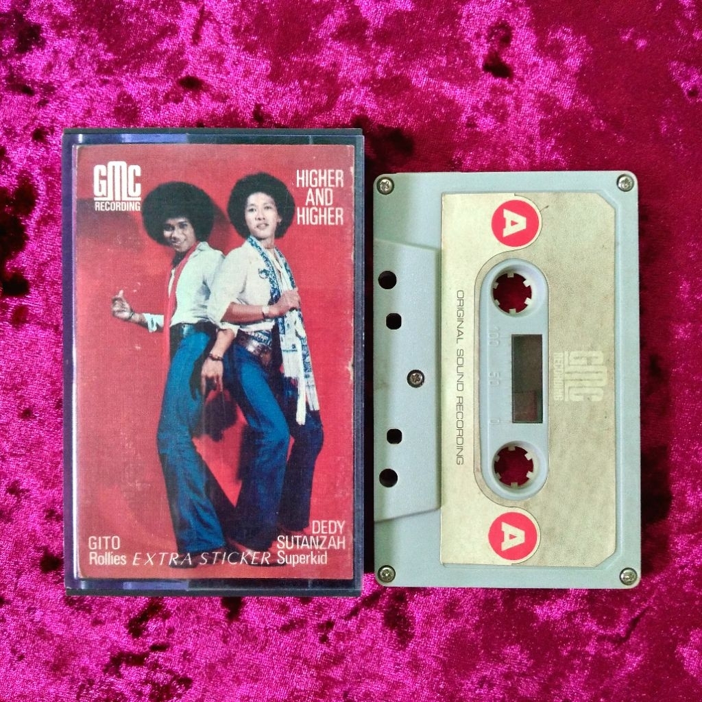 Kaset Gito Rollies & Dedy Sutanzah (Deddy Stanzah) - Higher And Higher