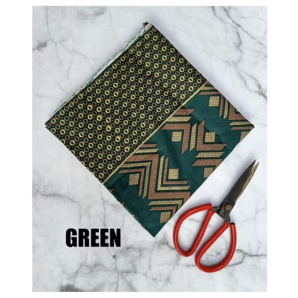 BAHAN BATIK KATUN PERADA BATIK METERAN BATIK MOTIF SONGKET