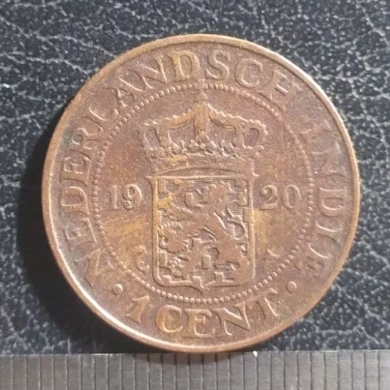 #1-BS. UANG KUNO / KOIN KUNO / BENGGOL 1 CENT TAHUN 1920
