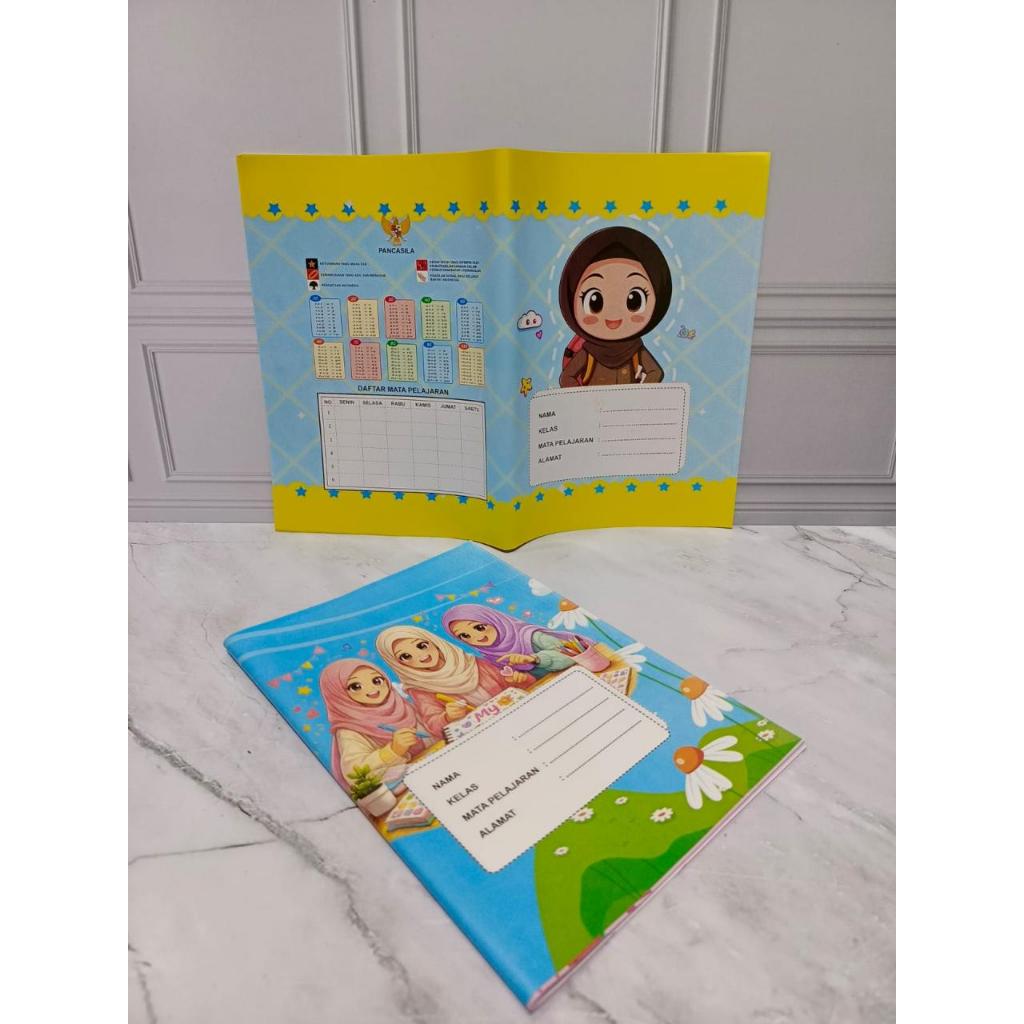 SAMPUL BUKU TULIS BERGAMBAR FANCY