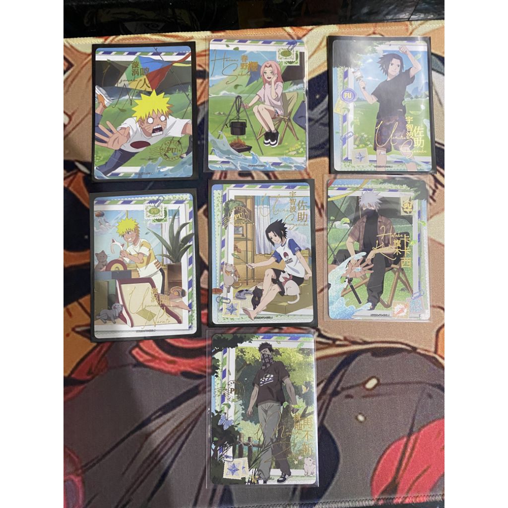 Kartu Naruto Set PU T4W6 CN Kayou Original