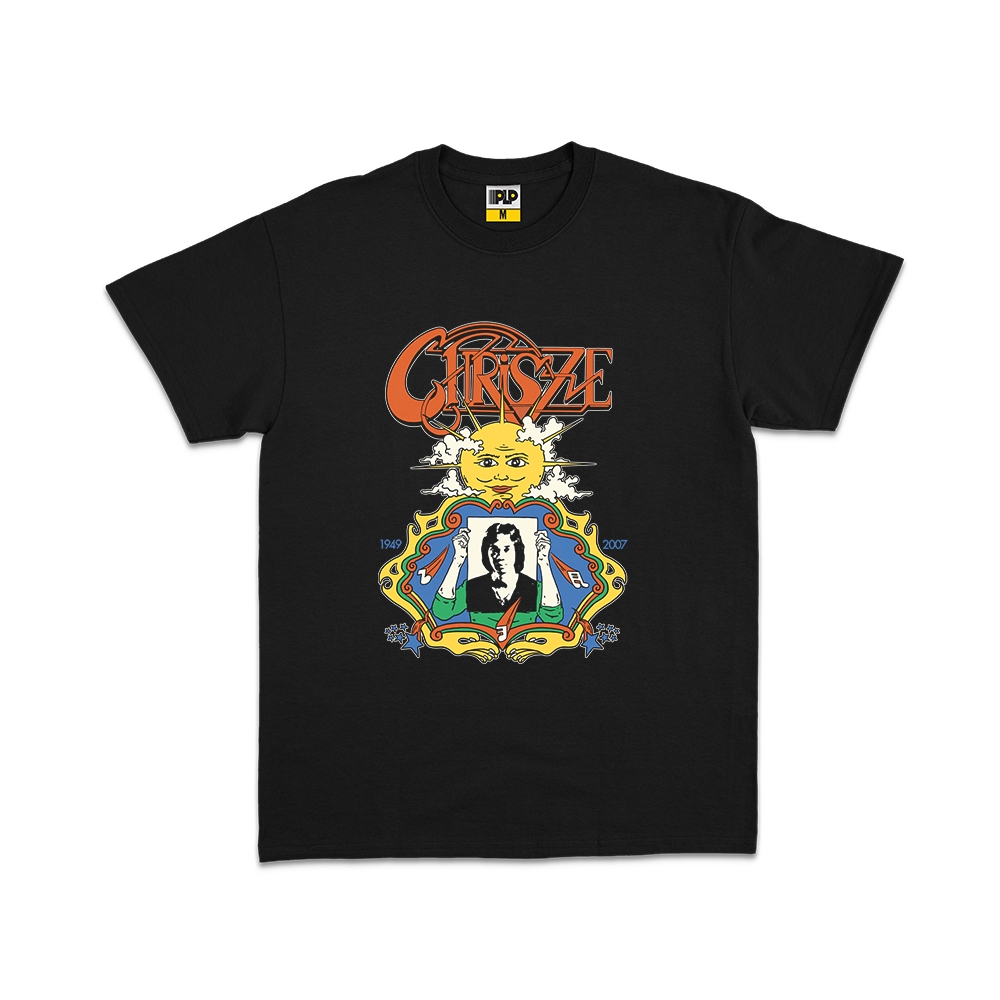 T-shirt Chrisye - LINTASAN CAHAYA MEGA BLACK