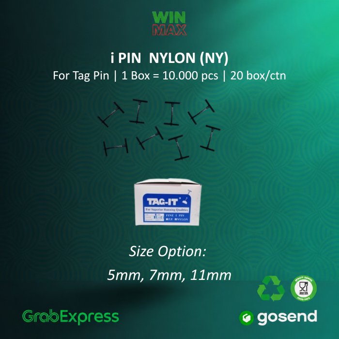 TAG IT - I Pin 7mm Nylon - BOX