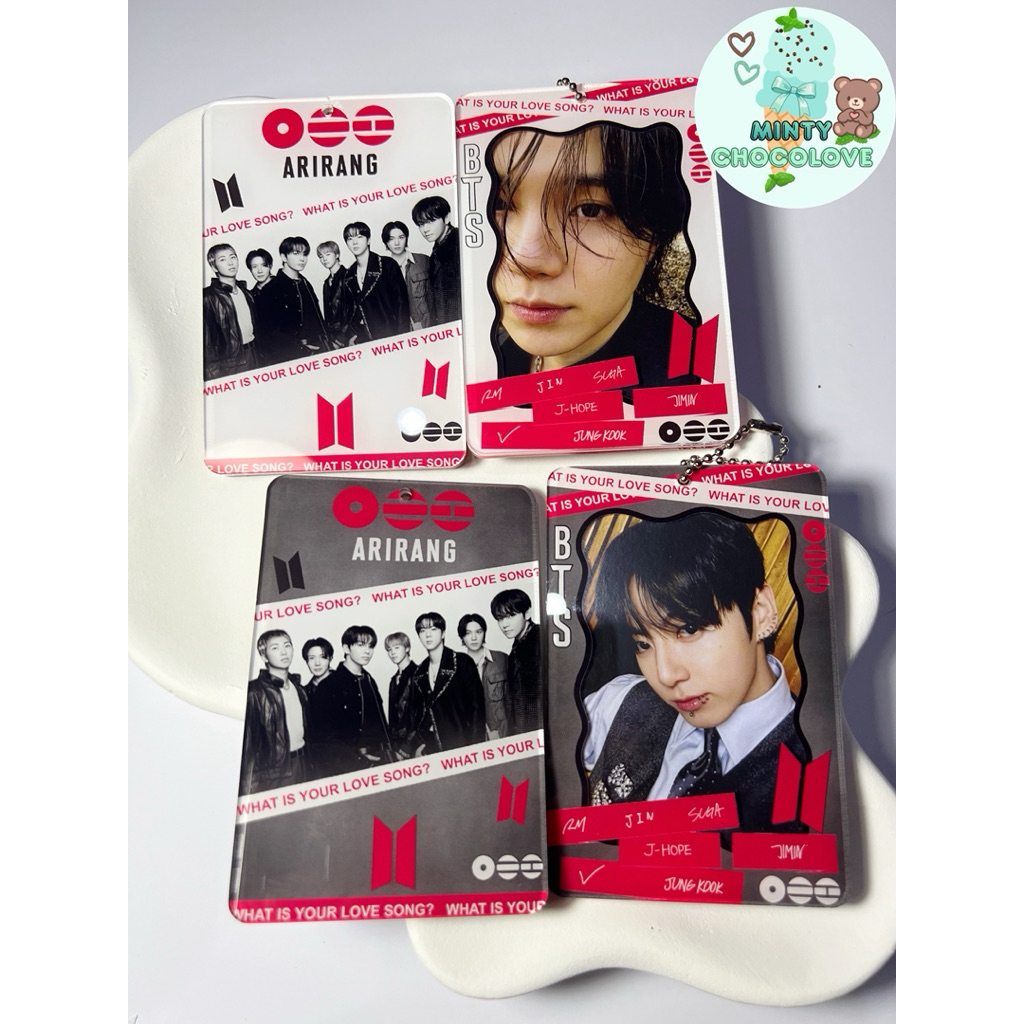CAHOL BTS ARIRANG CARD HOLDER AKRILIK BTS