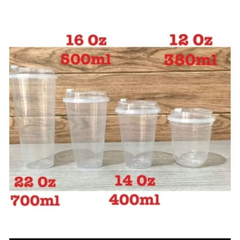 cup injection 500ml +tutup