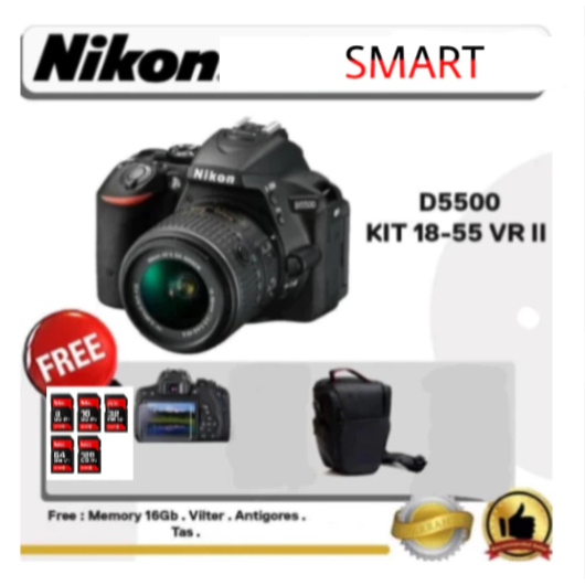 Nikon D5500 KIT AF-P 18-55mm VR /Nikon D5500 KIT 18-55mm VR