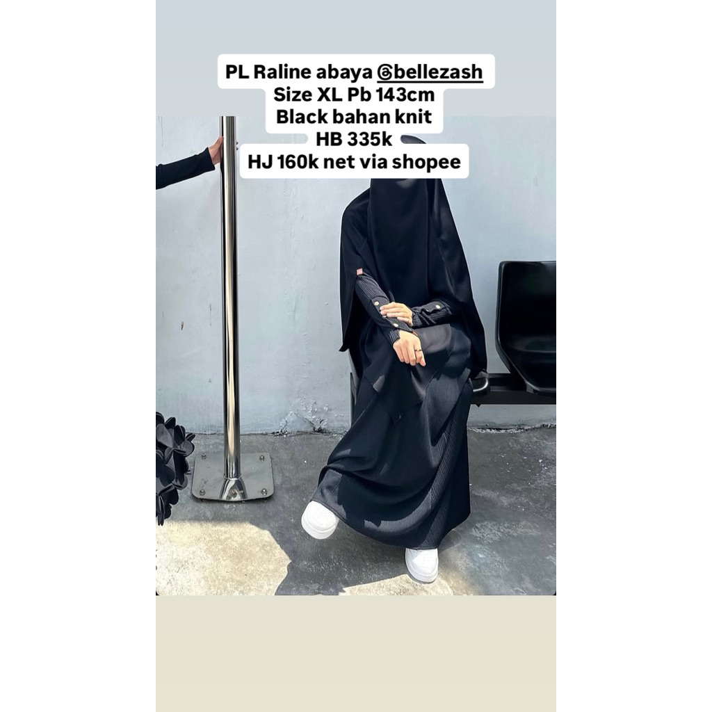 Preloved abaya raline bellezash