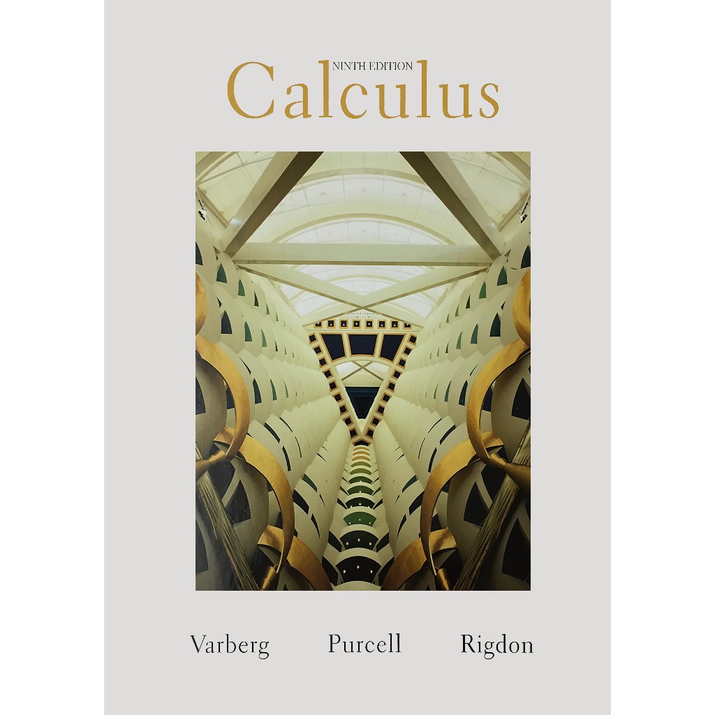 Buku Calculus 9E by Varberg, Purcell, & Rigdon.