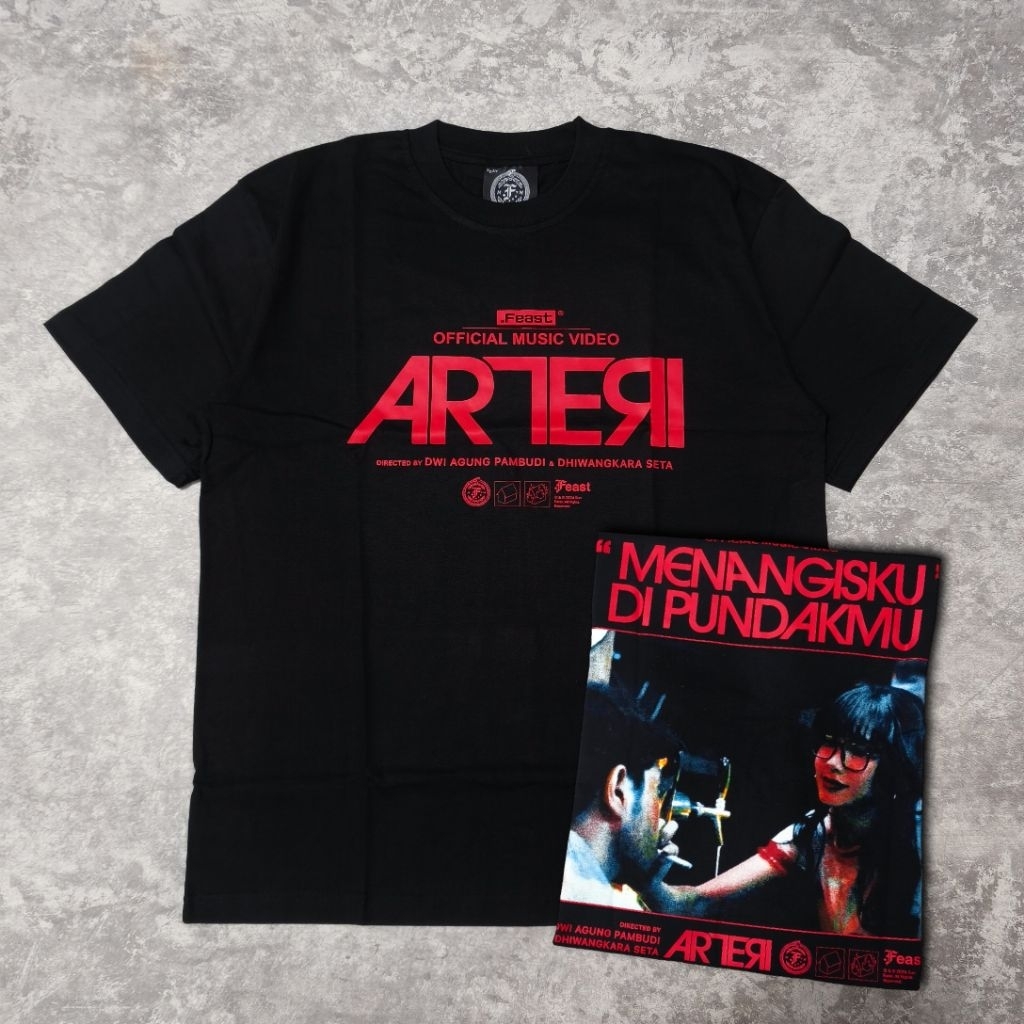 Feast Arteri MV Black Tshirt | Feast Official merch