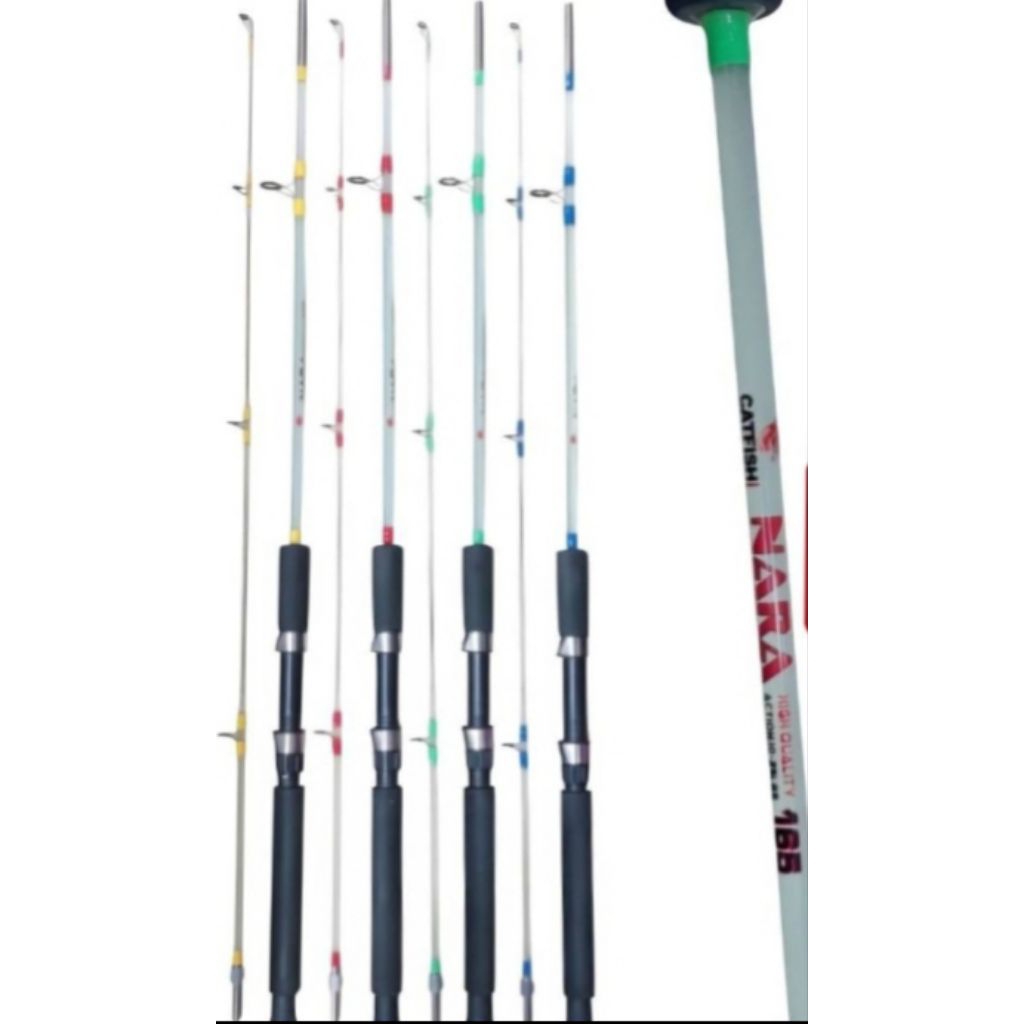 joran fiber catfish transparan