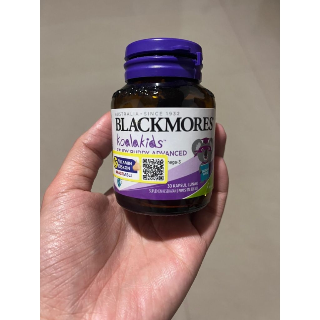 PL preloved Blackmores koala kids study buddy advance 30tablet