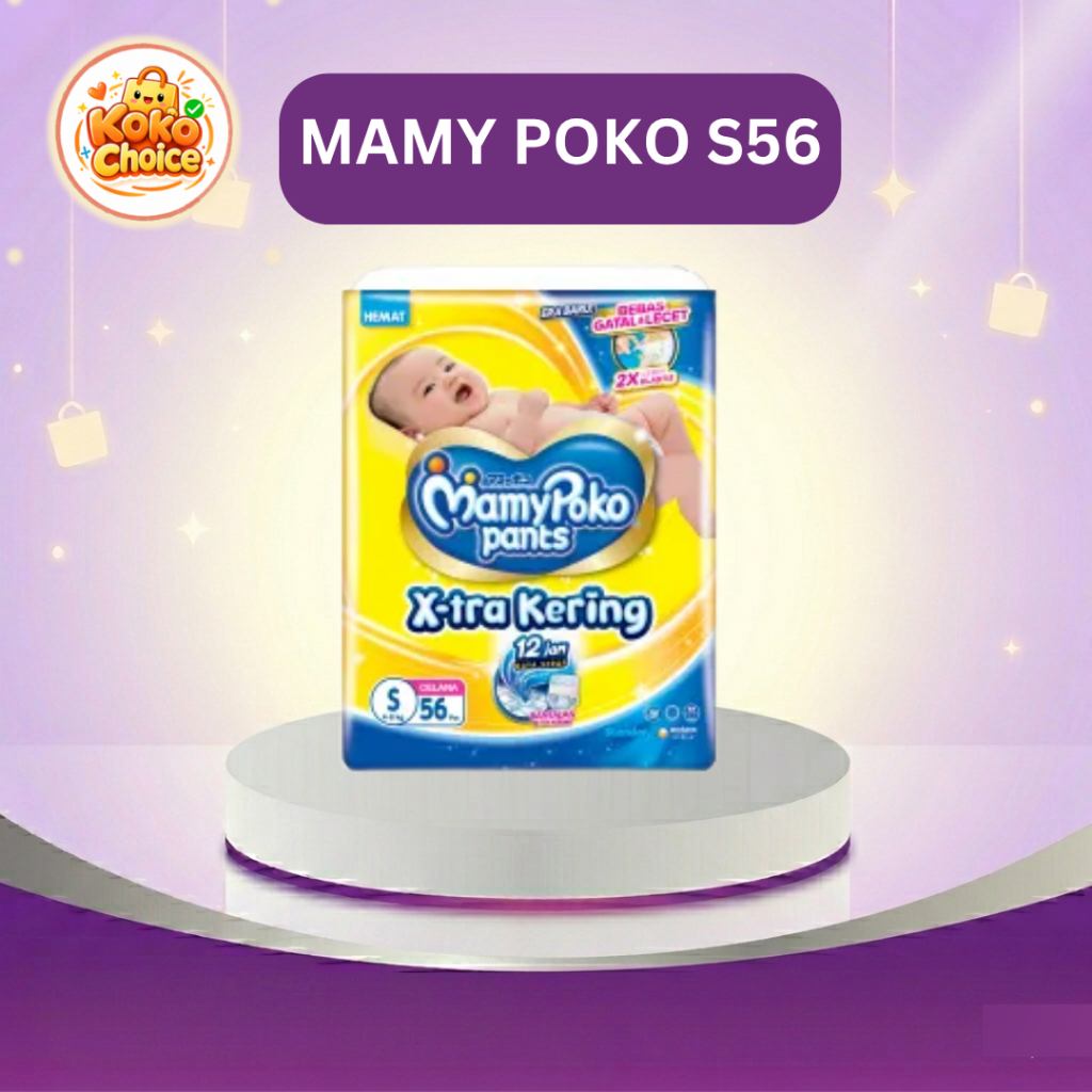 TERMURAH - MamyPoko Pants Standar S56 - Mamy Poko Standard S 56