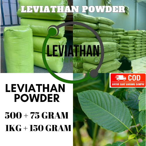 LEVIATHAN POWDER Minuman Kalimantan Original Bubuk Teh Hijau 1kg