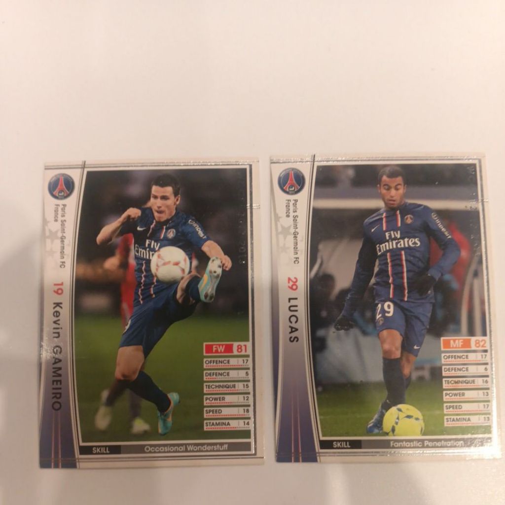 kartu bola panini wccf 2012/2013 PSG