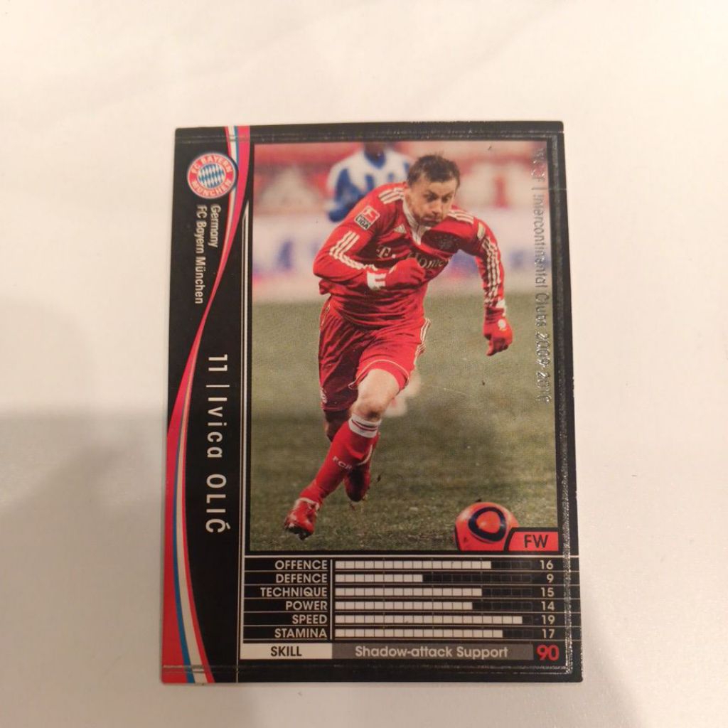 kartu bola panini wccf 2009/2010 Bayern Munchen
