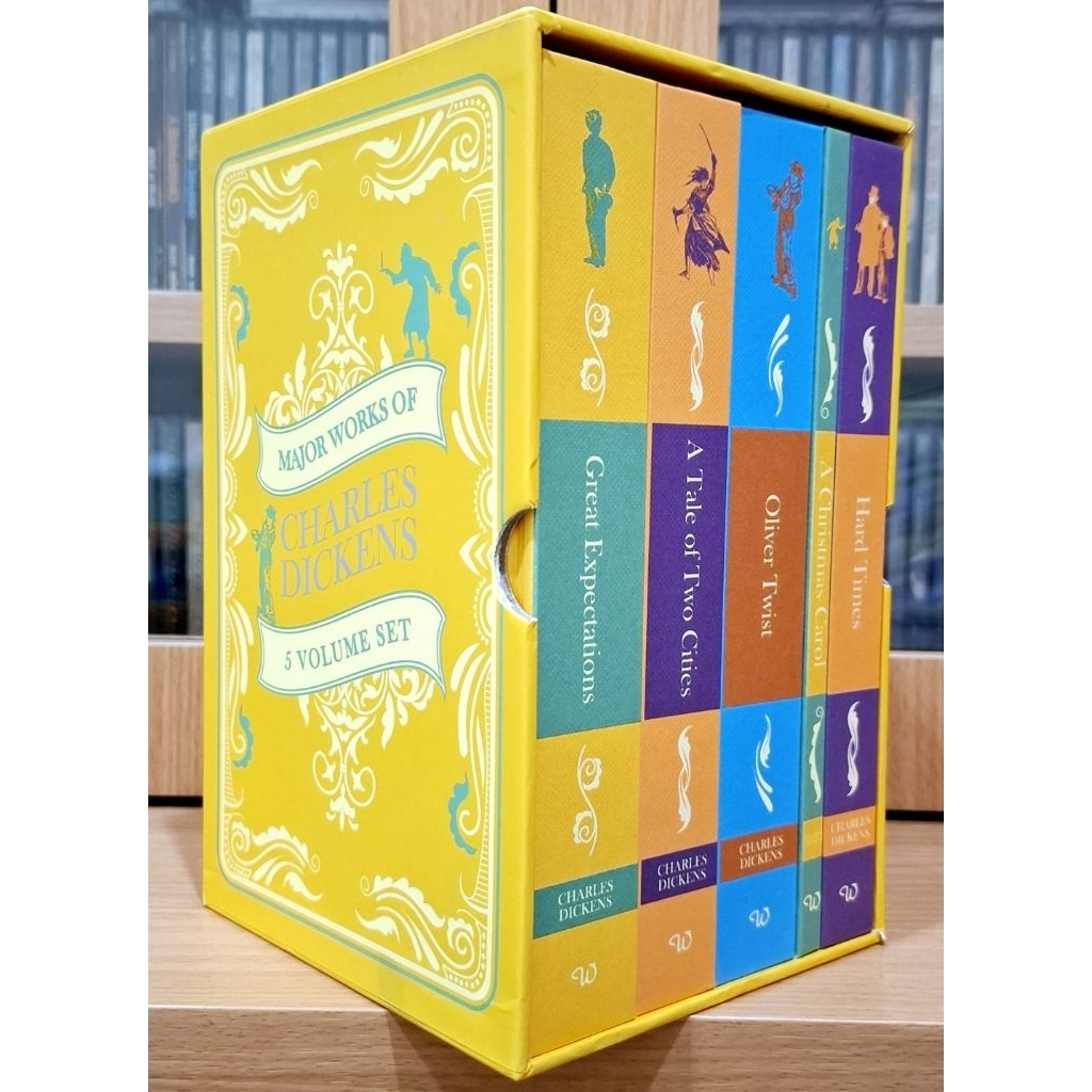 Novel Charles Dickens - 5 books box set - Hardcover
